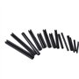 BIGP 450 PCS Assortiment de Goupilles élastiques Acier, Φ 2.0-10 mm Kit D'assortiment D'épingles à Ressort Fendue en Acier Inoxy