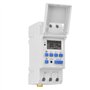 Heschen Interrupteur Commutateur Numérique à Cristaux Liquides programmable Relais, THC15A, AC220–240V 16Amp, SPST, 35mm Rail DI