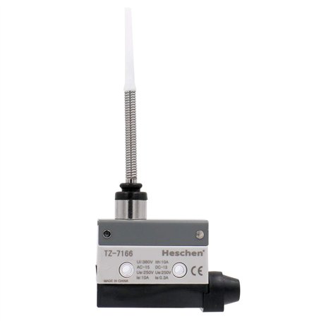 Heschen Interrupteur de fin de course horizontal TZ-7166 Momentray Ressort Stick Actionneur AC 380 V 10 A unipolaire