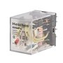 Heschen HH54P-L-220VAC - Relais de puissance à usage général 4PDT avec bobine 3 A 220 V AC/24 V DC