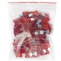 Heschen Lot de 50 fusibles à lame standard ATC-10 pour voiture et camion Rouge 10 A