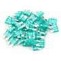Heschen Lot de 50 fusibles à lame standard ATC-30 assortis pour voiture camion 30 A émeraude