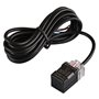 Heschen Capteur de proximité inductif carré non bouclier type PL-08N2 Distance 8 mm 10-30 VDC 200 mA NPN normalement fermé (NC)