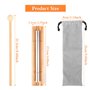 Carillons de Percussion Carillon Solo de Méditation Chime de Percussion Carillon de Trio Instrument de Percussion Sol Baguette d