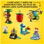 LEGO 11019 Classic Briques Et Fonctionnalités, 7 Mini-Modèles à Engrenage, avec Ballerine Dansante et Hélicoptère à Rotors Tourn