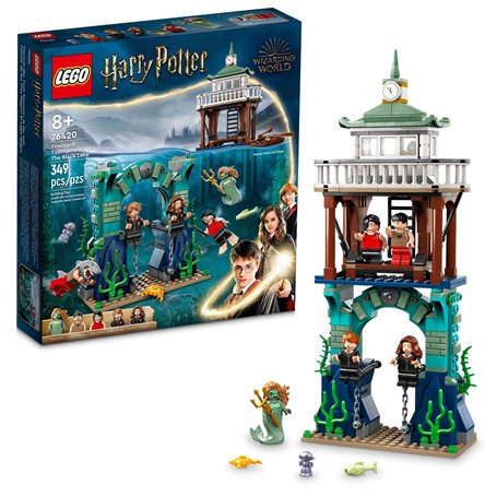 LEGO Harry Potter Triwizard Tournament: The Black Lake Building Set 76420 - Goblet of Fire Toy Playset with Harry
