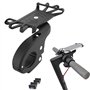 VOLOHAS Support Téléphone Trotinette Electrique pour Xiaomi M365 Porte Telephone 360° Rotatif pour Smartphones de 4.7''-6.5'' Po