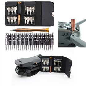 Fututech 24 en 1 Tournevis de Précision pour DJI Flip NEO Mini 4 4K Mini 3 Pro Mavic 4/3/2 Mini2 SE Mavic Air 3S Air 2S Outils d