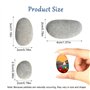 1-3 CM Galets Lisses Pierres Plates Galets Peinture DIY Naturelles Galets a Peindre