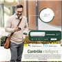Heatzy Cool : Thermostat Connecté WiFi - Contrôleur Intelligent sans Fil pour Pompe à Chaleur et Climatiseur - Compatible Alexa,