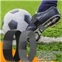 Boloest Lot de 5 paires de sangles de fixation élastiques pour chaussures de football pour empêcher les chaussures de tomber pen