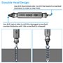 6 Pièces Kit Extracteur de Vis, H.S.S 6542# Extracteur de Goujon, Endommagé Vis Extracteurs pour Retirer Facilement de Goujon Ab
