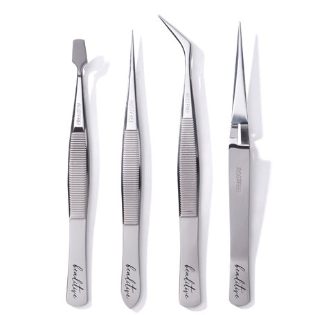 Beaditive Ensemble Professionnel De Pinces De Précision En Acier Inoxydable - Pincettes Artisanales Pour Bijoux Et Nail Art - Ou