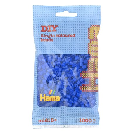 Hama - 207-36 - Loisir Créatif - Midi Sachet 1000 Perles - Bleu Néon