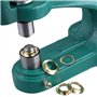 Oeillet Punch Machine, Œillet 6/10/12 mm Grommet Machine avec 3 séries de perforateurs, pince à découper, + 900 x Grommets manue
