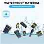 YIDM Imperméable à l'eau Connecteurs: 352Pcs Voiture Étanche Connecteur Électrique + Pince à Sertir,Connecteurs Étanches pour Vo