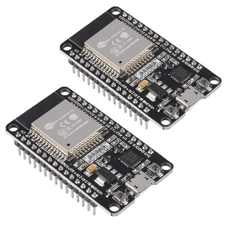 2 pièces ESP32 ESP-32S WiFi Development Board NodeMCU Module 2.4GHz WiFi + Bluetooth Dual Mode Module Microcontrôleur Module Ant