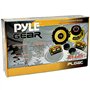 SYSTÈME 2 RUES PYLE PLG6C 6,5" HAUT-PARLEUR DIFFUSANTS DE 400 WATT RMS ET 800 WATT MAX KIT 16,50 CM 165 MM AVEC DU WOOFER, TWEET
