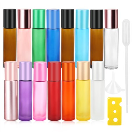 15 Flacon Roll On En Verre