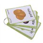 20 Pcs-Vegetables Flash Cards-Jouets éducatifs d'apprentissage préscolaire et Cartes Flash de Mots d'images d'apprentissage,12x9