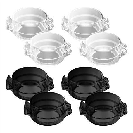 Lot de 8 boutons de sécurité pour cuisinière