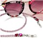 3 Pièces de Chaînes de Lunettes pour Femmes, Chaînes de Lunettes en Perles, Cordes de Lunettes Antidérapantes, Colliers de Lunet