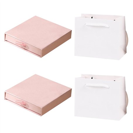 Pièces Boîte-Cadeau De Bijoux Rose