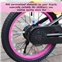 HDGSAFD 320 Pièces Décoration De La Parole du Vélo, Accessoires De Vélo pour Enfants, Décorations Lumineuses, Accessoires De Vél