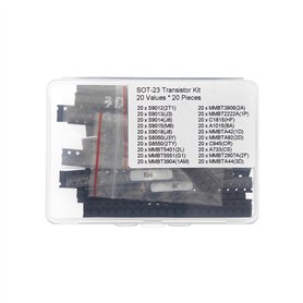 20 Valeurs * 20 Pièces SOT-23 SMD Transistor Kit
