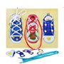 LSTK Apprendre à Attacher des Lacets, Jouets Educatifs pour Enfants Précoces-Bois