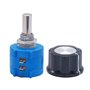 Taiss 2 pièces 3590S Potentiomètre 10k ohm Potentiomètre de précision Potentiomètre Rotatif 3 bornes Potentiomètre bobiné multi-