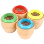 OFKPO 4 Pcs Mini kaléidoscope en Bois Magical