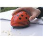 Jzhen Mini Aspirateur de Table électrique,Mini Aspirateur a Main Collecteur de Poussière Forme de Coccinelle Bureau