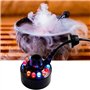 XUJAIOLQP Mini Mist Maker 12 LED Mister Fogger Water Fountain Pond Fog Machine Vaporisateur Humidificateur Fontaine D'intérieur 