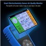 Testeur de qualité de l'air Domestique 3 en 1 pour la Surveillance des PM2.5 PM10 TVOC HCHO avec température et humidité, détect