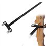 POFET 32.6cm Pro Archery T Ruler Bow Square pour Les arcs Classiques et d'arc à poulies