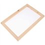 POFET Ancient Paper Making Method Wooden Paper Making Crafting Paper Making Crafting Mold Frame Screen for DIY Handcrafts Suppli