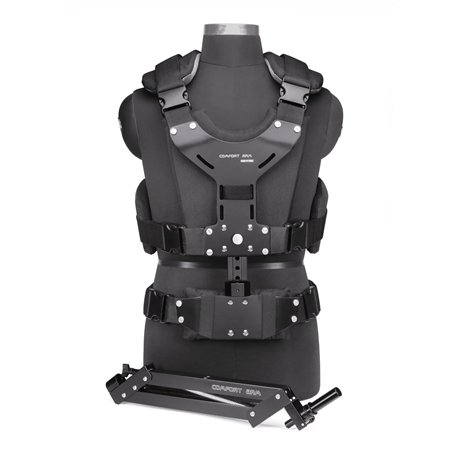 Bras et Gilet stabilisateurs FLYCAM Comfort pour stabilisateurs de caméra Portables. Fonctionne avec la stabilisation des camésc