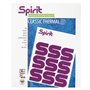 Spirit® Lot de 100 feuilles de papier transfert thermique classique 21