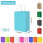 28 Pièces Coloré Sacs Cabas avec Poignée
