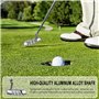 VOUNEDA Ensembles de putters Cadeaux pour Hommes,Putter de Putter Pliable à 3 Sections balles pour gauchers et droitiers à Utili