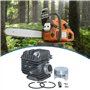 AUMEL Kit de bague de tige de piston de cylindre de 40 mm pour la tronçonneuse Stihl MS200 MS200T 020T, remplacer 1129 020 1202.