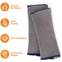Lot de 2 Coussins pour Ceinture de sécurité Boxiki Travel - pour Enfants et Adultes - Lavables en Machine et Robustes Protege Ce