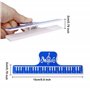 Clips de partition de Musique, 4 Pièces Note de Musique Clips Page Support Clamp Plastique Outil de Fichier pour Piano Livre Pin