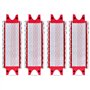 Lot de 4 Replacement Microfibre Pad Lavette pour Vileda EasyWring Ultramax/ 1-2 Spray
