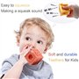 Mini Tudou Baby Blocks Blocs de Construction Souples Jouets pour bébé Anneaux de Dentition Jouet Éducatif Squeeze Jouer avec des