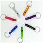 DOULEIN Sifflets de Survie d'urgence avec Porte-clés ,21 Pièces Aluminium Sifflet de Survie de Sécurité Sifflet Enfant pour Le S