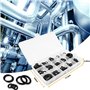 Gvolatee 225 pièces Assortiment de Joints Toriques en Caoutchouc, O Ring D'etanchéité Universels, 18 tailles Dimensions 3-22mm p
