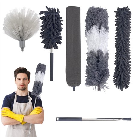 Avesteir 6 Pcs Plumeau Poussiere Telescopique 250 cm