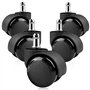 Relota 5 pièces roulette chaise de bureau 11mm x 22mm 360° Rotation pour jeu chaises